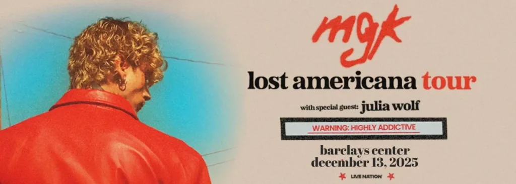 Machine Gun Kelly & Julia Wolf at Barclays Center