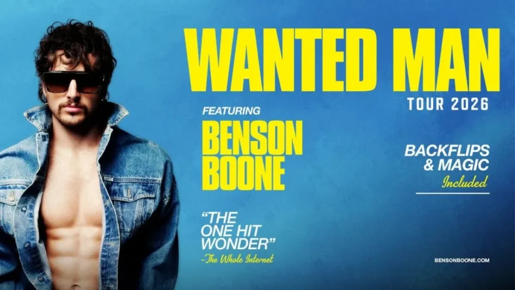 Benson Boone at Barclays Center