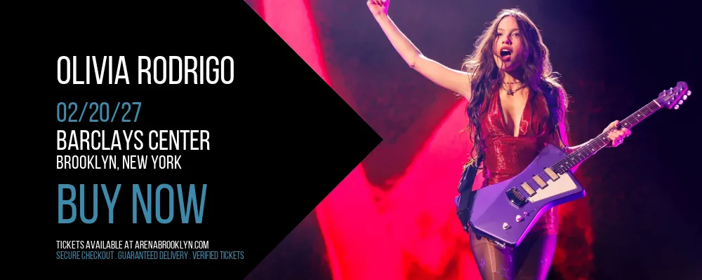 Olivia Rodrigo at Barclays Center